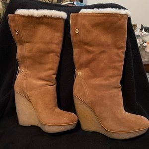 Kors by Michael Kors boots with wedges size 8 1/2